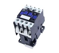 Contactor De CA CJX2-3210 CJX2-3201, 32 A, Trifásico, 3 Polos, NO, Voltaje De Bobina: 380 V, 220 V, 110 V, 36 V, 24 V, 50/60 Hz, Montaje En Riel DIN, 3P+1NO/3P+1NC(24V CJX2-3210 1NO)
