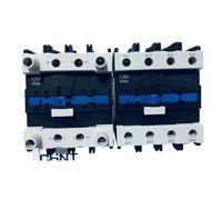Contactor de CA CJX2-6504 CJX2-6508 de 65 A, 4 polos, 4 NA, 2 NA-2 NC, 220 V, 380 V, for montaje en riel, industrial eléctrico(CJX2-6508 2NO2NC 220)