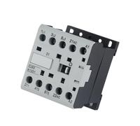 Contactor de CA CJX2-K 220V 50/60Hz 6A 9A 12A Mini Contactor de CA carril Din 3P 3principal 1NO/3principal 1NC voltaje de bobina(CJX2-K-0610,12V)