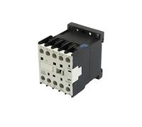 Contactor de CA CJX2-K0901, 220 voltios, bobina, riel DIN de 35 mm, 9 A, tripolar, 3P, 1 NC, 1 unidad