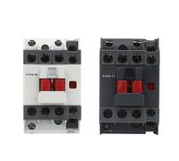 Contactor de CA CJX2i/CJX2s trifásico, 3 polos, NA/NC, voltaje de bobina: 220 V, 50/60 Hz, carril DIN, 3 polos, 1 NA, 1 NC(CJX2i-18A)