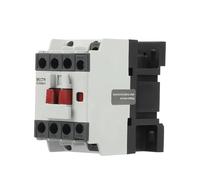 Contactor de CA CJX2i/CJX2s trifásico, 3 polos, NO, NC, voltaje de bobina 220 V, 50/60 Hz, riel DIN 3P, 1 NO, 1 NC(CJX2s-25A)