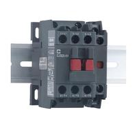 Contactor de CA CJX2i/CJX2s, trifásico, 3 polos, NO NC, voltaje de bobina 220v, 50/60 Hz, carril Din, 3P, 1NO, 1NC(CJX2s-32A)