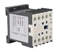 Contactor de CA Contacto de Plata 3P Circuito Controlador de Interruptor de Control de Carga 16A para Fuente de alimentación