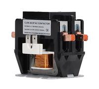 Contactor de CA de 40 A, Kit de Contactor de CA Estable para Aire Acondicionado, Contacto Termoestable de Aleación de Plata para Aplicaciones de Energía (240V)