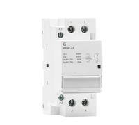 Contactor de CA de carril Din 2P 40A 63A 2NO 2NC 1NO1NC uso doméstico o for contactor de pila de carga(2P 63A 2NO)