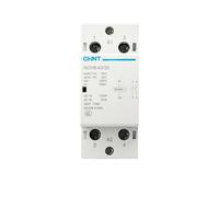 Contactor de CA doméstico de 230V NCH8 63A 2NO 1NC 1NO 2 NC Mini Contactor Modular de CA for el hogar 2 4 fases(NCH8-63A-20 2NO)
