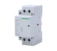 Contactor de CA doméstico HCH8s-63 2P 40A 63A 2NO 2NC 1NO 1NC DC24V AC110V AC220V Contactor automático Tipo riel DIN 50Hz 60Hz(2P 63A 2NO DC24V)