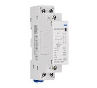 Contactor de CA doméstico NCH8 de 20 A, 25 A, 40 A y 63 A for riel DIN, 220 V, 230 V, 380 V y 400 V, 1 NA, 1 NC, 2 NA, 2 NC, 4 NA, 1 monofásico, 3 trifásico.(NCH8-40,2NO)
