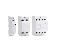 Contactor de CA doméstico NCH8 de 20 A, 25 A, 40 A y 63 A for riel DIN, 220 V, 230 V, 380 V y 400 V, 1 NA, 1 NC, 2 NA, 2 NC, 4 NA, 1 monofásico, 3 trifásico.(NCH8-20,1NO1NC)