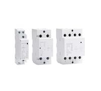 Contactor de CA doméstico NCH8 de 20 A, 25 A, 40 A y 63 A for riel DIN, 220 V, 230 V, 380 V y 400 V, 1 NC, 2 NA, 2 NC, 4 NA, 1 monofásico, 3 trifásico.(NCH8-20,2NC)
