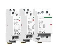 Contactor de CA for casa inteligente Hotel AC220V 2P 16A 20A 25A 2NC 2NO 50/60Hz GYHC WCTs Contactor Modular de CA for el hogar(2P 16A 1NO1NC)