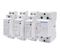Contactor de CA for riel DIN NCH8, 20 A, 25 A, 40 A, 63 A, 220 V, 230 V, 400 V, 1 NA, 1 NC, 2 NA, 2 NC, 4 NA, 2 P, 4 P, 1 unidad(63A 2NO 2NC)