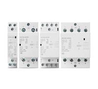 Contactor de CA for uso doméstico, NCH8, 20 A, 25 A, 40 A, 63 A, 1 NA, 1 NC, 2 NA, 2 NC, 4 NA, 2 P, 4 P, for riel DIN, 220 V, 230 V, 400 V, 63/22, 63/40, 40/40, 40/22(40A 1NO 1NC)