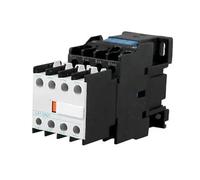 Contactor de CA LA1-DN22C, 110 V, bobina, 660 V, Ui, 3 polos, 1 NC, 3 NA, color negro