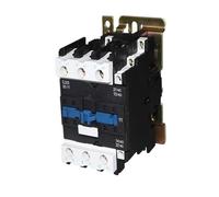 Contactor de CA LC1D trifásico CJX2-4011 40A CJX2-5011 50A CJX2-6511 65A bobinas de cobre de punto plateado 24V 36V 110V 220V 380V(CJX2-4011 1NO 1NC,24V)