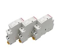 Contactor de CA Modular doméstico montado en carril Din 2P AC 220V 230V 16A/20A/25A/ 1NO/1NC 2NO/2NC 50/60Hz(25A,2NC,24V)