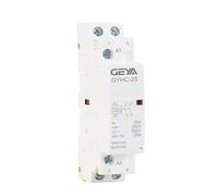 Contactor de CA tipo carril Din 2P 16A 20A 25A 2NC 2NO 1NO1NC 50/60Hz Contactor doméstico automático(2P 16A 2NO 220V)