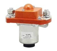 Contactor de CC MZJ-600A for máquina cerámica SZJ-600A, doble bobina, for batería coche, carretilla elevadora eléctrica, 12 V, 24, 36, 48, 60, 1 unidad(12V)