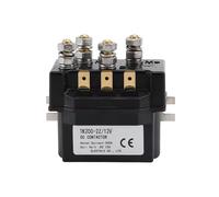 Contactor De CC TK200-2Z, 200A, 2 Polos, 12V, 24V, 36V, 48V, 60V, Inversión Cambio Bobina Para Motor Cabrestante Eléctrico, Control Avance Y Retroceso(12V)
