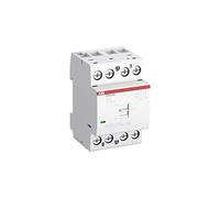 Contactor de instalación ESB40-40N-06, 4NA, 230AC/DC, montaje DIN, con interruptor para operaciones manuales (Referencia: ABB 1SAE342111R0640)