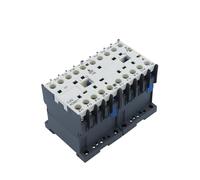 Contactor de marcha atrás LC2K CJX2K0901N, Contactor de enclavamiento mecánico, Contactor de cadena mecánica AC220V 110V 36V 24V 380V(CJX2K0910N AC,220V)