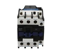 Contactor de motor, CJX2-3210 3201 LC1 Relé contactor de CA 32 A tripolar 24 V CA 36 V 380 220 voltaje de bobina contacto magnético del motor riel DIN de 35 mm(3201,24V)