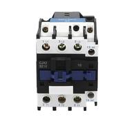 Contactor de motor, CJX2-3210 3201 LC1 Relé contactor de CA 32 A tripolar 24 V CA 36 V 380 220 voltaje de bobina contacto magnético del motor riel DIN de 35 mm(3210,Ac380)
