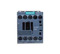 Contactor de potencia 12A 3P 110V AC 1Z 0R SIRIUS 3RT2017-1AF01