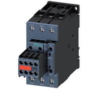 Contactor de potencia AC-3 65 A 30 kW / 400 V 2 NA + NC 230 CA 50 Hz 3 polos Tamaño S2 Conexión por terminal tornillo Interruptores auxiliares inseparables 3RT2037-1AP04-3MA0