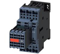 Contactor de Potencia AC-3 9 A 4 kW / 400 V 2 NA + 2 NC 230 V AC 50/60 Hz 3 Polos Tamaño S0 Abrazadera de Jaula Conexión Auxiliar