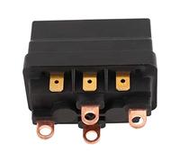 Contactor de relé de contacto de solenoide de cabrestante 12V 120A acero universal for vehículos ATV UTV 4X4 Contactor de relé de cabrestante