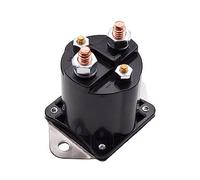 Contactor de relé solenoide arranque 12V CC for coche, alta potencia, 150A, 4 pines, carritos Gas, piezas repuesto for, Motor, 1 Uds