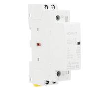 Contactor de Voltaje CC, 12V/24V 25A 50/60Hz BCH8-25 2NO Interruptor de Contactor CC para Sistema de Control Inteligente de Hotel en Casa Inteligente(DC 24V)