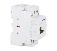 Contactor doméstico BCH8 63M ,contactor de CA 230V 2P 63A 2NO 2NC 1NO1NC Contactor modular de montaje en riel DIN con interruptor de control manual(2NO)