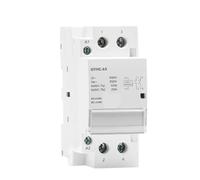 Contactor doméstico Contactor modular 2P 40A 63A 2NO o 2NC o 1NO1NC Montaje en riel DIN AC220V 230V Automático(2P 63A 1NO1NC 220V)