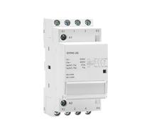 Contactor doméstico Contactor modular automático for carril DIN, CA 230 V, 4 polos, 25 A, 4 NA, 2 NA, 2 NC, 3 NA, 1 NC, 50/60 Hz, 3 polos, 3 NA(4P 25A 4NC)