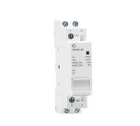 Contactor doméstico de carril Din AC24V 48V 110V 220V 2P 25A 2NO 50/60Hz Contactor de CA