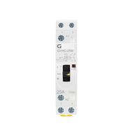 Contactor doméstico de Control Manual, Contactor Modular tipo carril Din, 2P, 16A, 20A, 25A, 2NO o 2NC, 220V