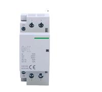 Contactor doméstico HCH8s-63, 2 polos, 40 A, 63 A, 2 NA, 24 V, 110 V, 220 V, tipo riel DIN(2P 40A 2NO DC110V)