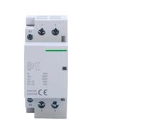 Contactor doméstico HCH8s-63, 2 polos, 40 A, 63 A, 2 NA, 24 V, 110 V, 220 V, tipo riel DIN(2P 63A 2NO DC230V)