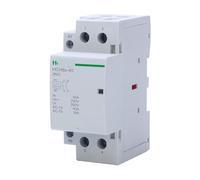 Contactor HCH8s-63 CC 2P 40A 63A 2NO 1NO1NC AC24V DC24V Contactor doméstico automático Tipo de carril Din 50Hz /60Hz(2P 63A 2NO DC24V)