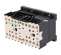 Contactor LP2K1201BD: 3 polos, combinado NO x3 tirador auxiliar: NC 24VDC 12A...