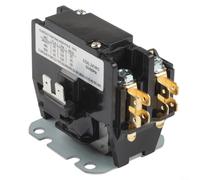 Contactor Modular 25 Amperios para 1p para Compresor HVAC Contactor | Bobina 24-220V AC, 25 amperios FLA, 1 para polo, montaje para fácil, para ideal HVAC