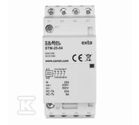 Contactor modular 25A 4xNC 230V AC STM-25-04 EXT10000294