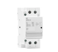 Contactor modular 2P 40A 63A 2NO o 2NC o 1NO1NC Montaje en carril DIN AC220V 230V automático