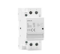 Contactor modular 2P 40A 63A 2NO o 2NC o 1NO1NC Montaje en riel DIN AC220V 230V Automático(2P 40A 1NO1NC 220V)