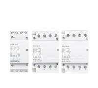 Contactor Modular Automático 2P 4P 230V 380V Monofásico Trifásico 25A 40A 63A 2NO 2NC 4NO Carril DIN(63A,2NO2NC)