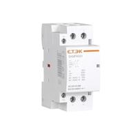 Contactor Modular Automático 2P 4P 230V 380V Monofásico Trifásico 25A 40A 63A 2NO 2NC 4NO Carril Din