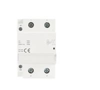 Contactor modular de 2 polos, 100 A, 220 V, 110 V, 24 V, for uso doméstico, tipo carril DIN, iCT, 50/60 Hz(2P 100A 2NC 230VAC)